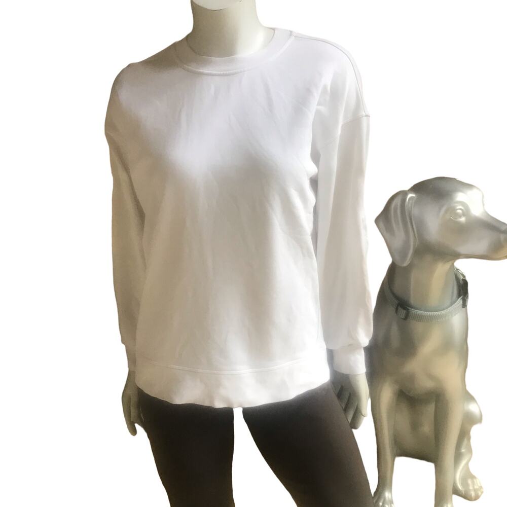 Lululemon Perfectly Oversized White Sweatshirt Women's Size 4